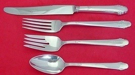 Dinner 4-pc Setting availability based on stock listed below - Hunt Club by Durgin-Gorham - Sterling